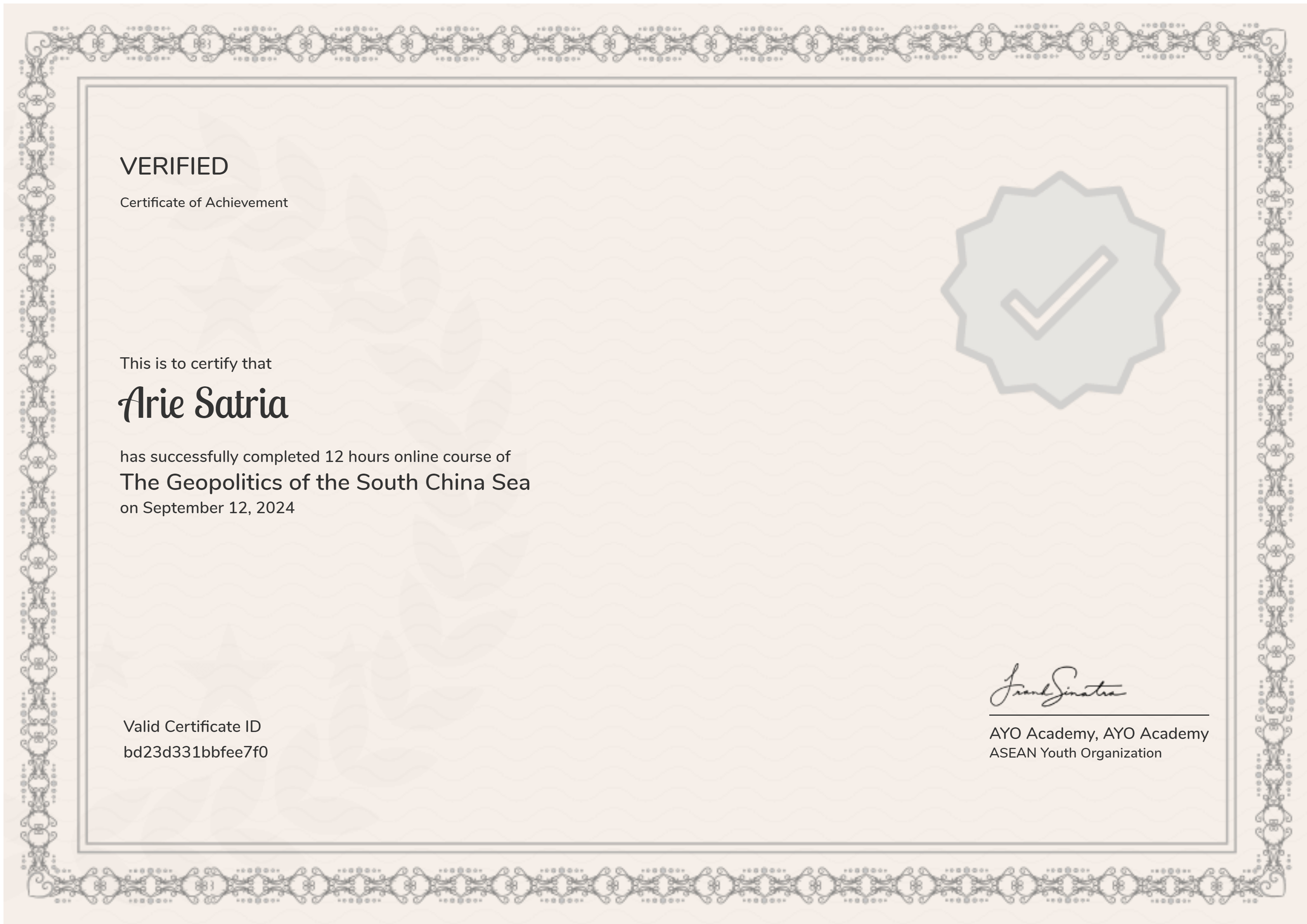 The Geopolitics of the South China Sea