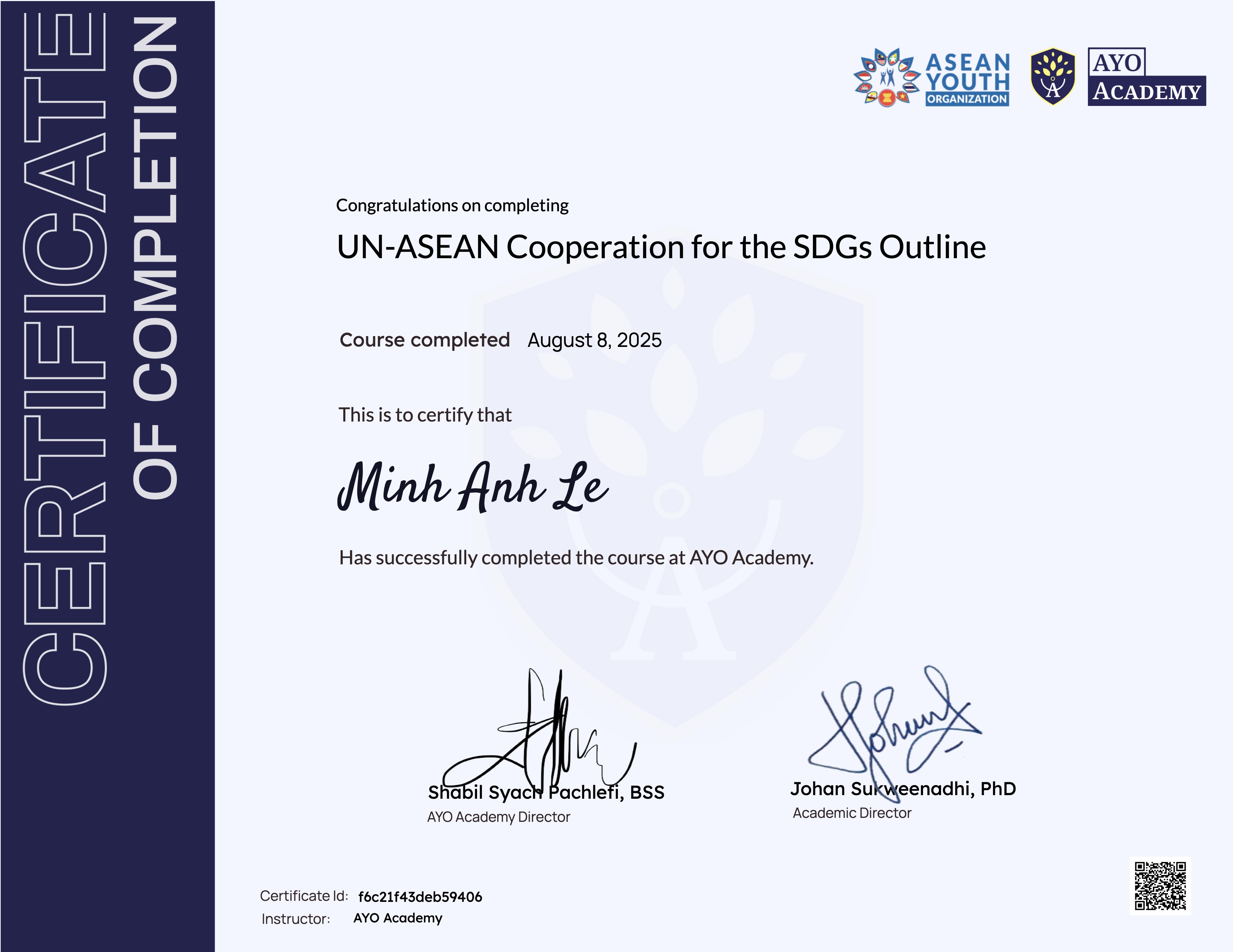 UN-ASEAN Cooperation for the SDGs Outline
