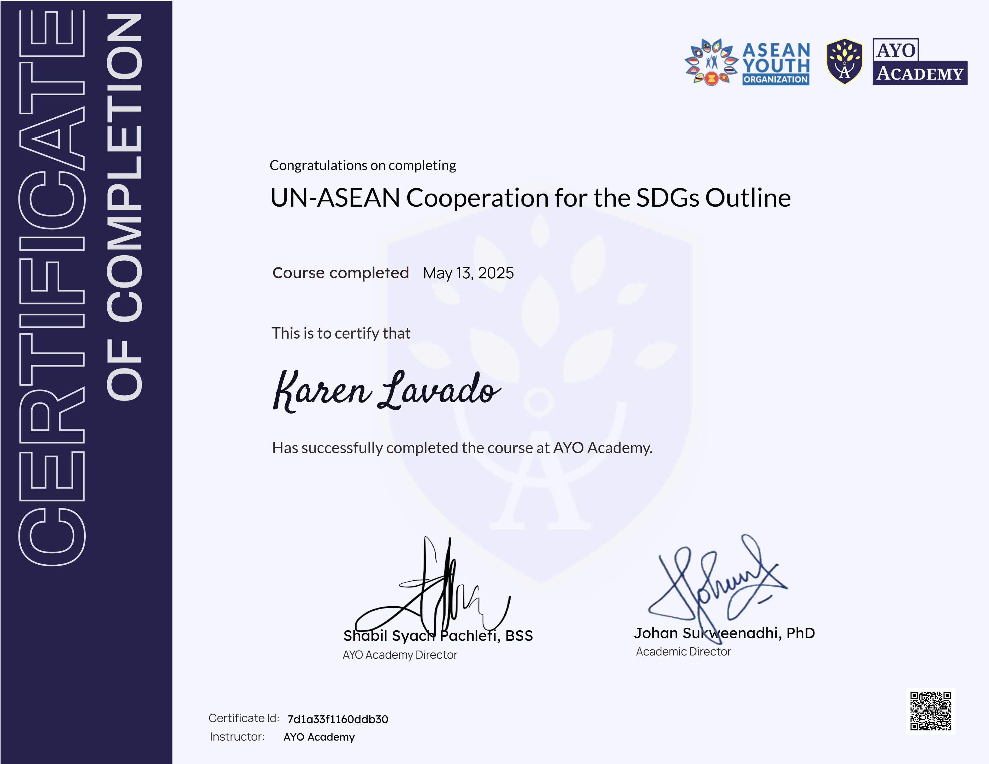 UN-ASEAN Cooperation for the SDGs Outline