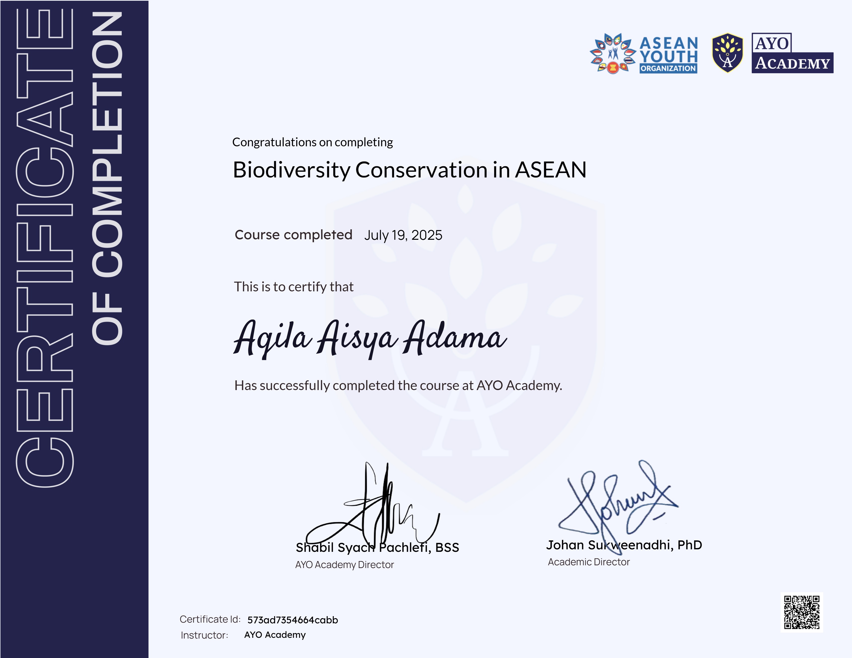 Biodiversity Conservation in ASEAN