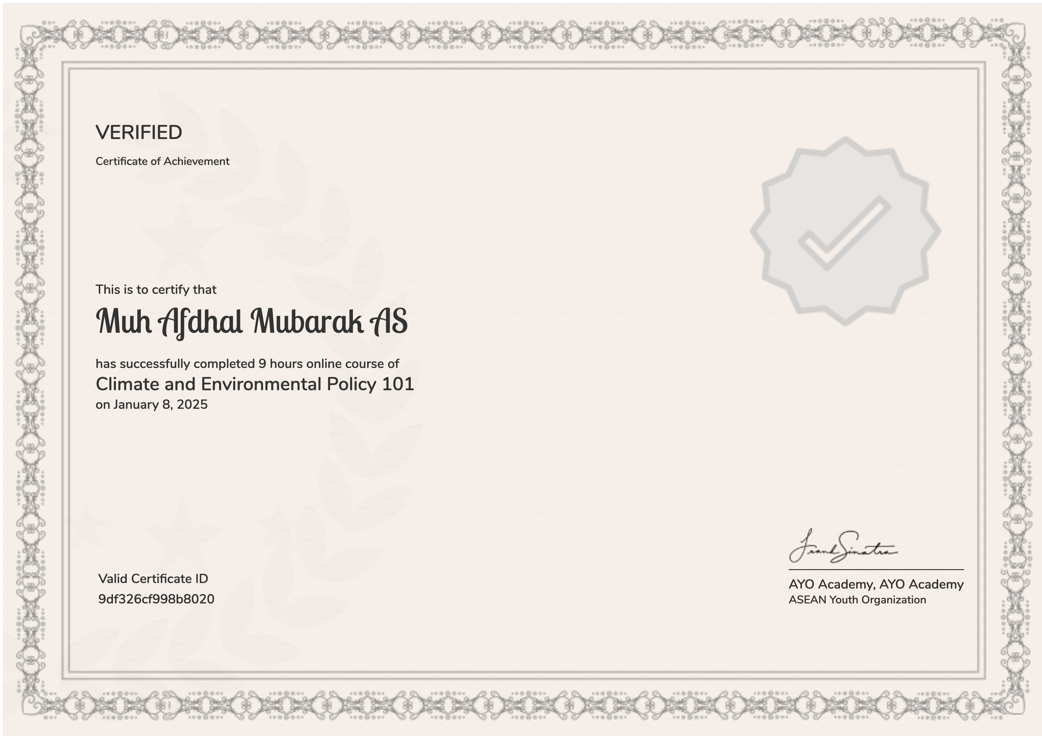 Climate and Environmental Policy 101