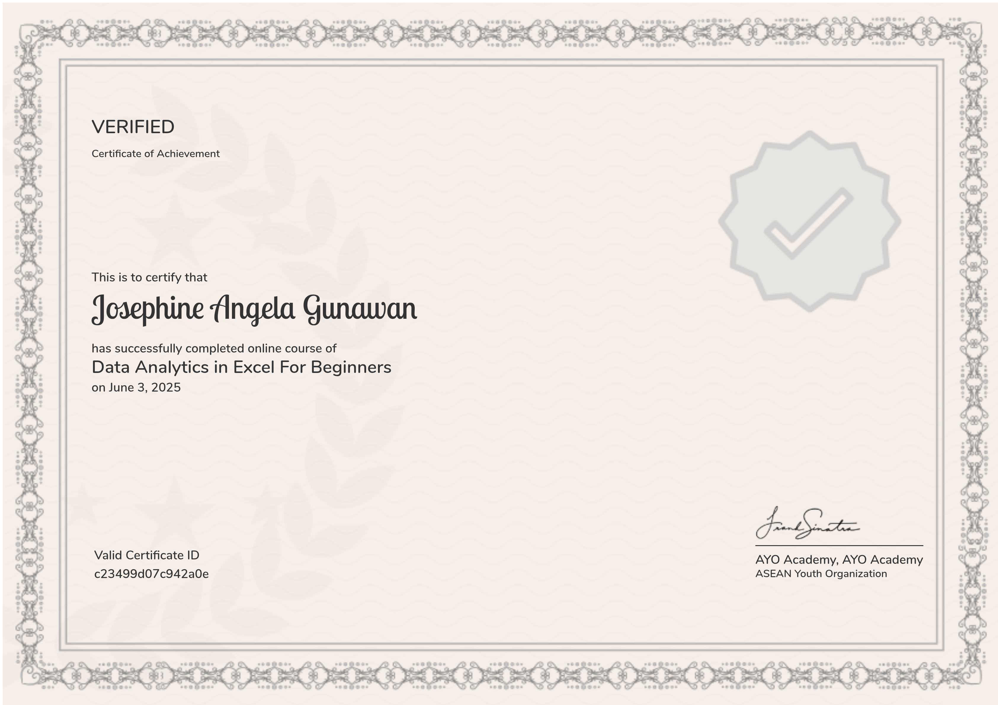 Data Analytics in Excel For Beginners