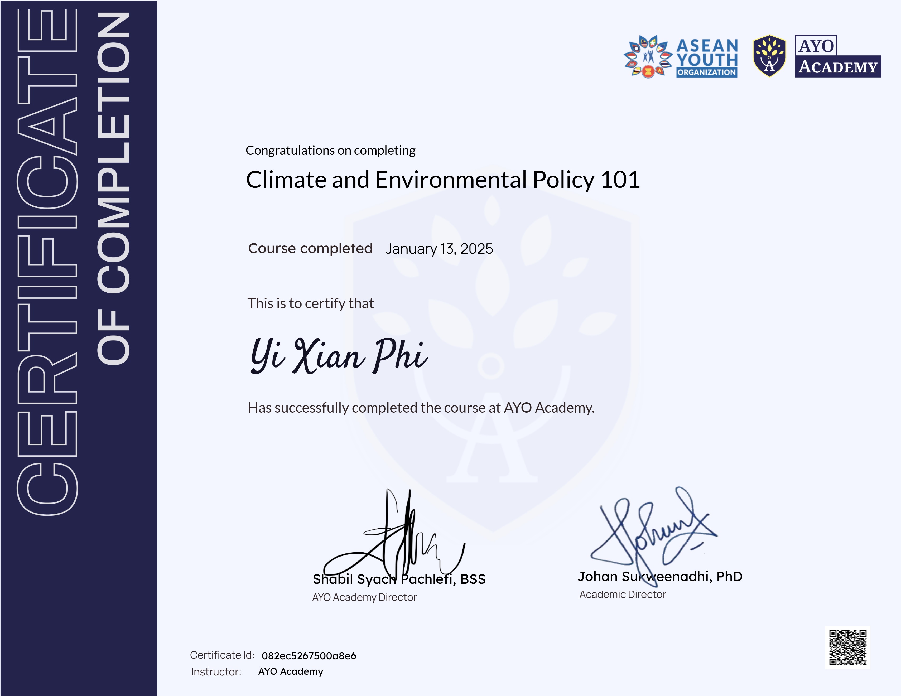 Climate and Environmental Policy 101